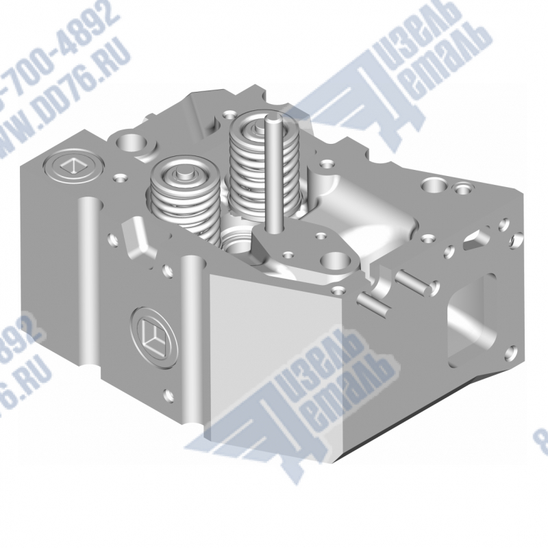 240-1003010-Е2 Головка цилиндра с клапанами ЯМЗ 240-Е2